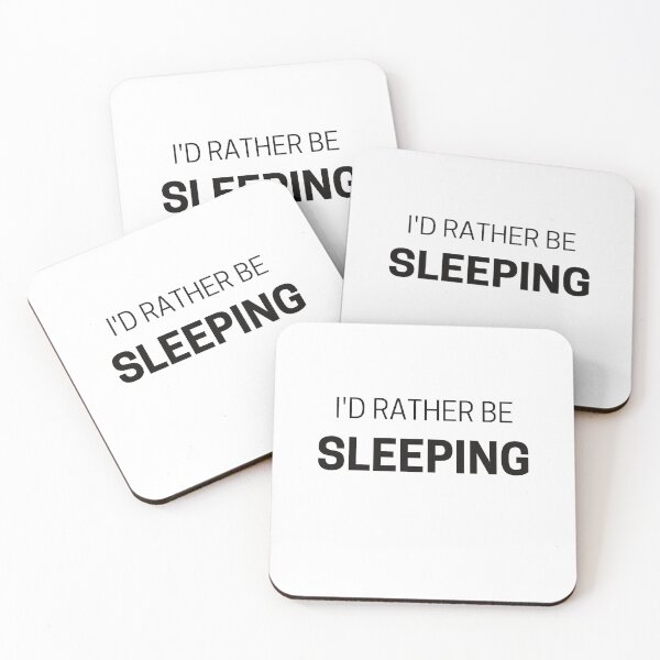 Item preview, i'd rather be sleeping designed and sold by littlehapa.
