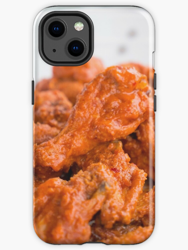 Funda de iPhone «Deliciosas alitas de pollo Buffalo picantes» de davehfine  | Redbubble