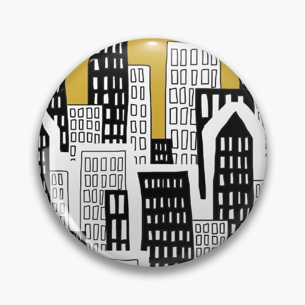Item preview, Goldenrod Cityscape designed and sold by livpearl13.