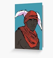 From Kenya with Love from My Year as a Rabbit Greeting Card