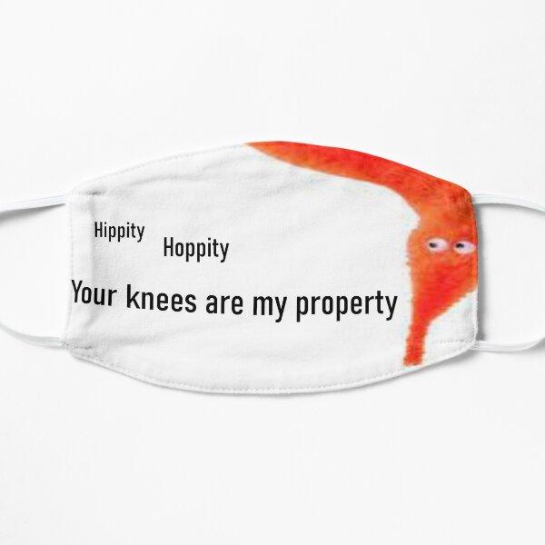Worm Wants Knees Flat Mask