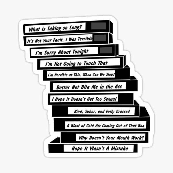 Brooklyn 99 Sex Tapes Sticker For Sale By Ksuann Redbubble