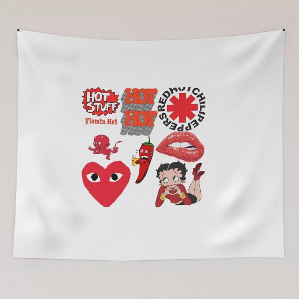 Item preview, Red hot sticker pack  designed and sold by JP ♣️.