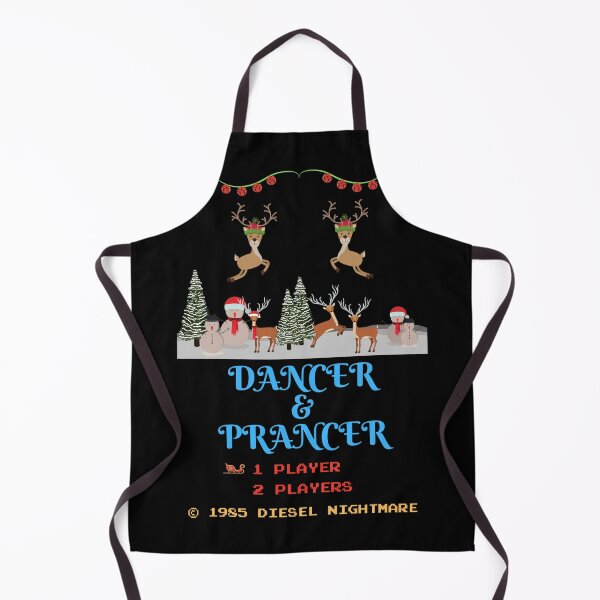Item preview, Dancer & Prancer Classic Video Game Title Screen designed and sold by Legit Hooligan.