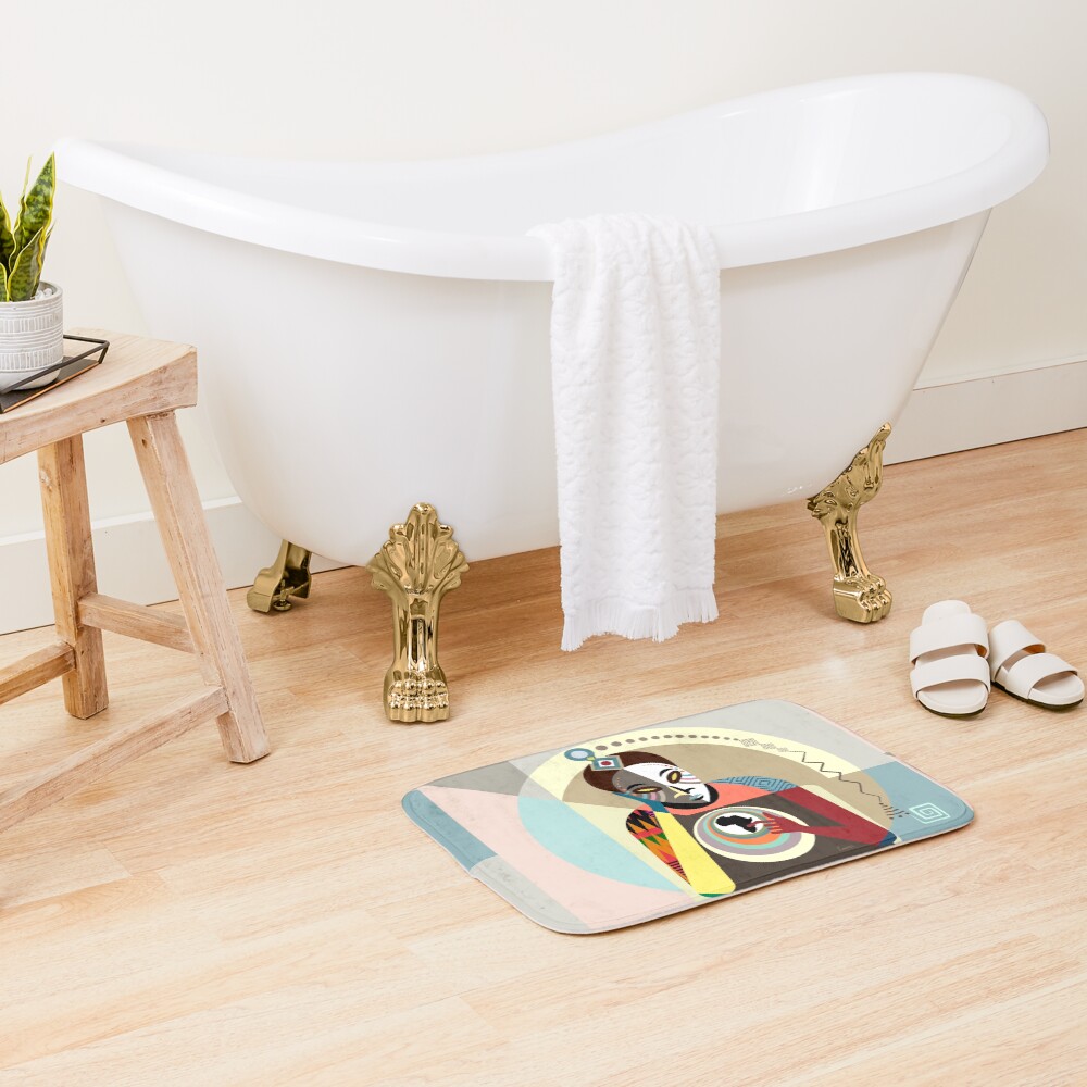 Item preview, Bath Mat designed and sold by lanrestudio.