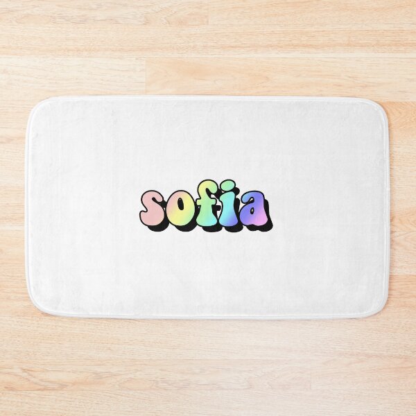 Item preview, aesthetic rainbow sofia name designed and sold by STAR10008.
