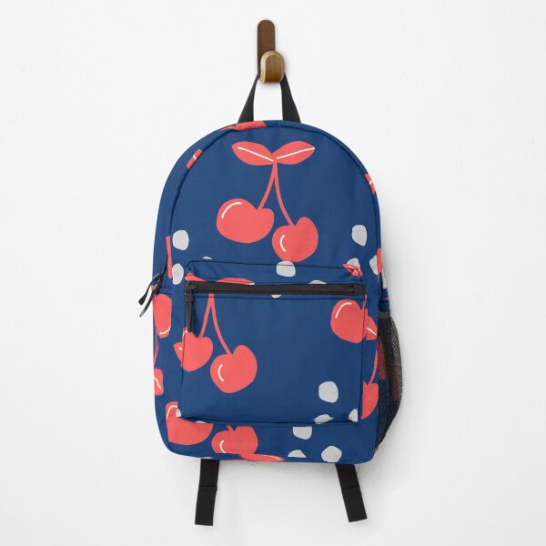 Item preview, Dark blue cherry and flower pattern gift design designed and sold by Michael Schmidt.