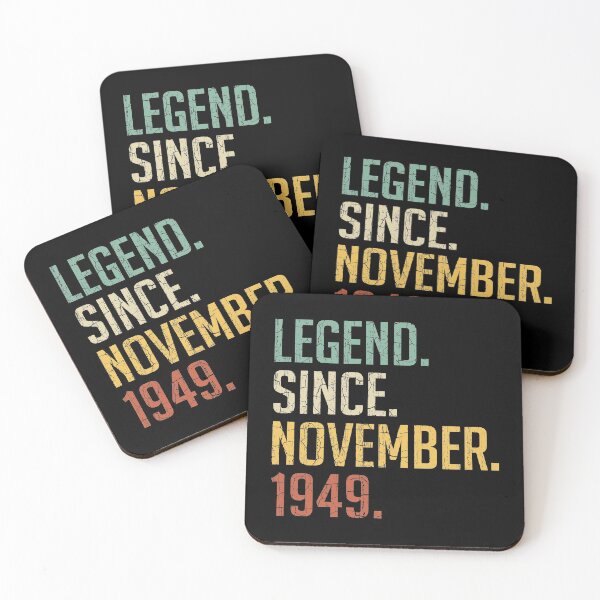 Item preview, Legend Since November 1949 71st Birthday Gift 71 Years Old Vintage November 1949 designed and sold by Takatv.