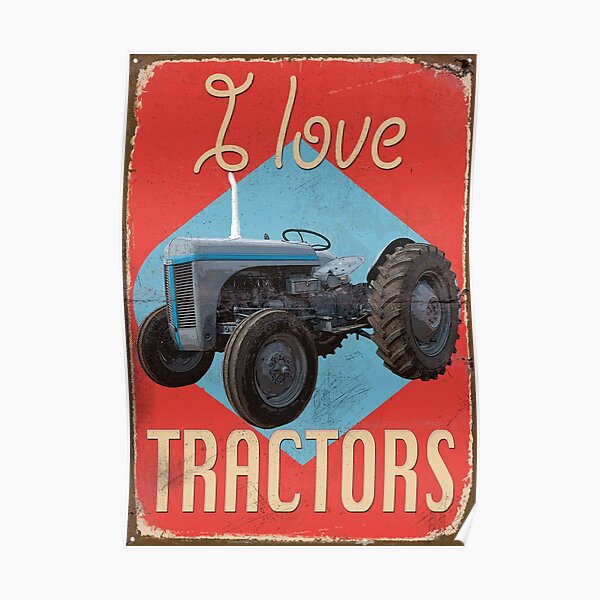 FergieTractor_01a Poster