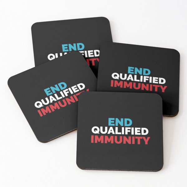 Item preview, End Qualified Immunity designed and sold by NoveltyMerch.