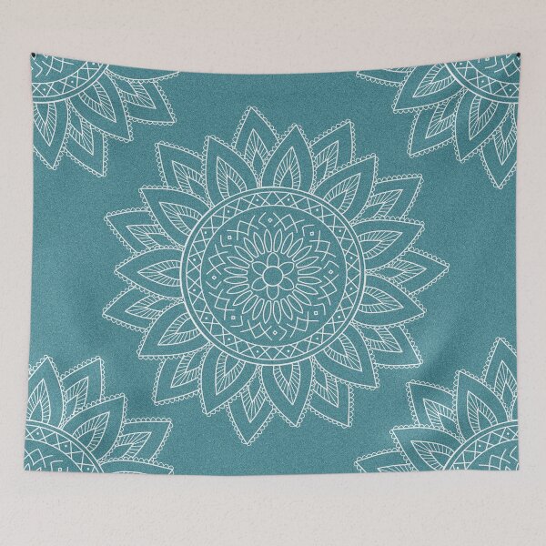 Item preview, White mandala flowers designed and sold by SAS4rt.