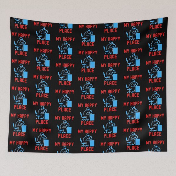 Item preview, MEDICAL LABORATORY SCIENTIST MY HAPPY PLACE FUNNY LABLIFE LAB TECH     designed and sold by Hippiesole.