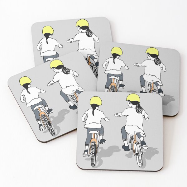 Item preview, sisterhood ride bicycles designed and sold by HibouMagique.
