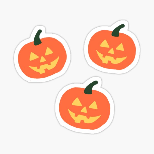 5 Boho pumpkin stickers pack aesthetic HalloweenThanksgiving stickers autumnfall vinyl planner decals