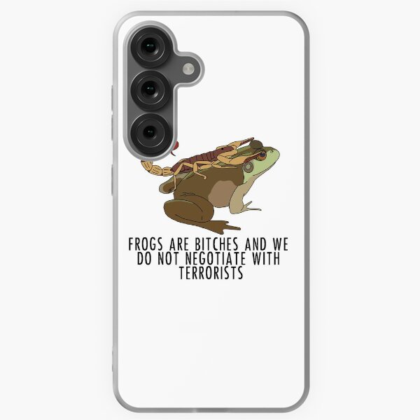 Item preview, Frogs Are Bitches And We Do Not Negotiate With Terrorists - The Umbrella Academy designed and sold by SedgeWren.