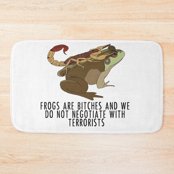 Item preview, Frogs Are Bitches And We Do Not Negotiate With Terrorists - The Umbrella Academy designed and sold by SedgeWren.