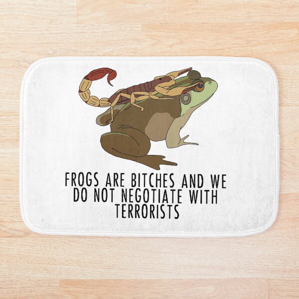 Item preview, Frogs Are Bitches And We Do Not Negotiate With Terrorists - The Umbrella Academy designed and sold by SedgeWren.