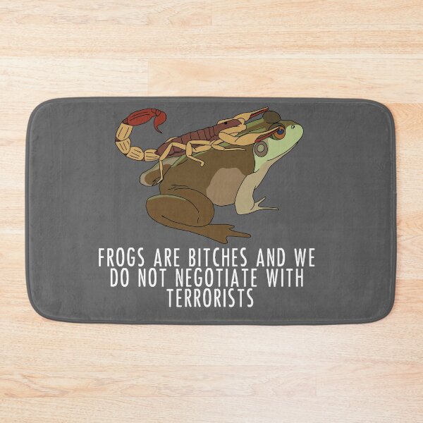 Item preview, Frogs Are Bitches And We Do Not Negotiate With Terrorists - The Umbrella Academy designed and sold by SedgeWren.