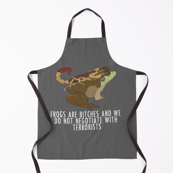 Item preview, Frogs Are Bitches And We Do Not Negotiate With Terrorists - The Umbrella Academy designed and sold by SedgeWren.