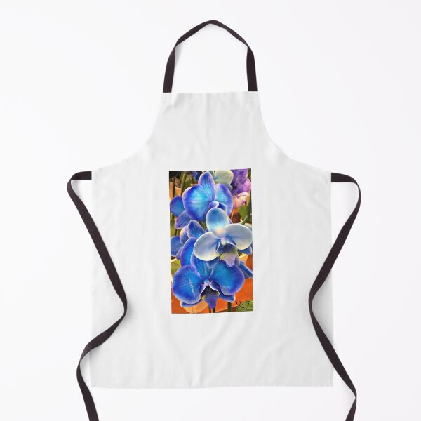Item preview, Blue Orchids designed and sold by Shelley Loewnau-Jones Studio.