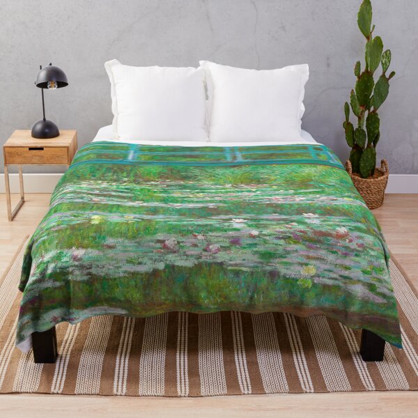 Item preview, Painting Art, Claude Monet Artist Paintings, The Japanesse Footbridge designed and sold by SasyJamArt.