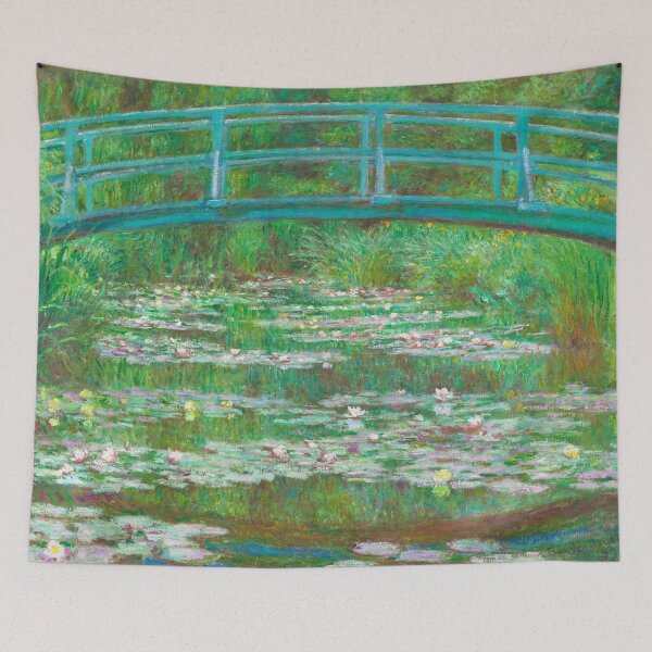 Item preview, Painting Art, Claude Monet Artist Paintings, The Japanesse Footbridge designed and sold by SasyJamArt.