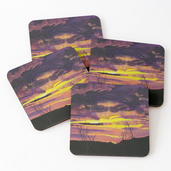 Item preview, Chilean Sunset (Acrylic Painting) designed and sold by Lori Ackley.