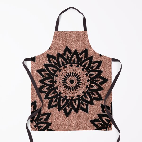 Item preview, Black mandala flowers designed and sold by SAS4rt.