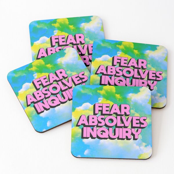 Item preview, Fear absolves inquiry designed and sold by Blurryind.