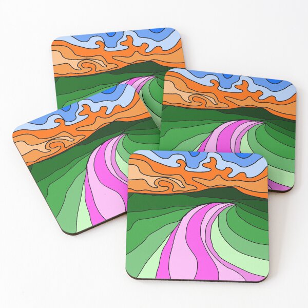 Item preview, Mountainside road dream designed and sold by HibouMagique.