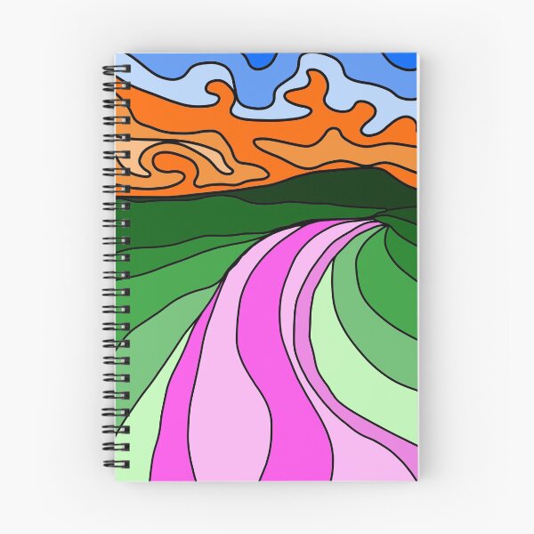 Item preview, Mountainside road dream designed and sold by HibouMagique.