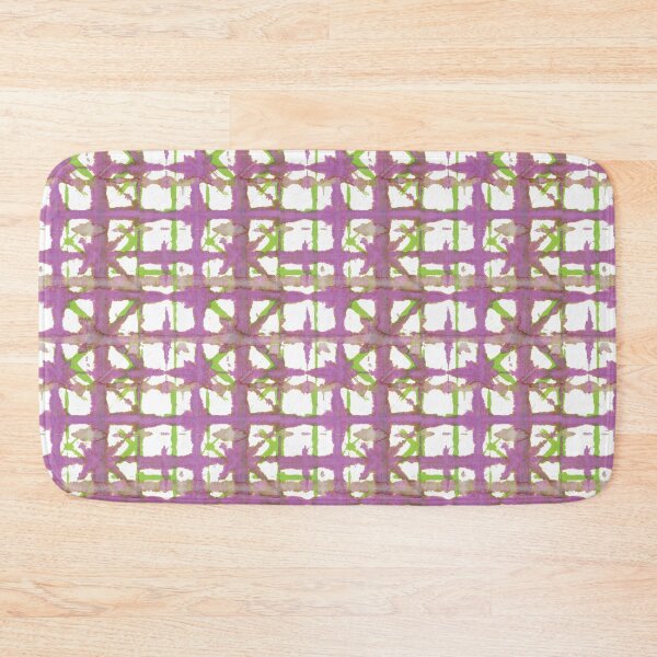 Item preview, Plum Lime Watercolor Plaid designed and sold by pear-la.