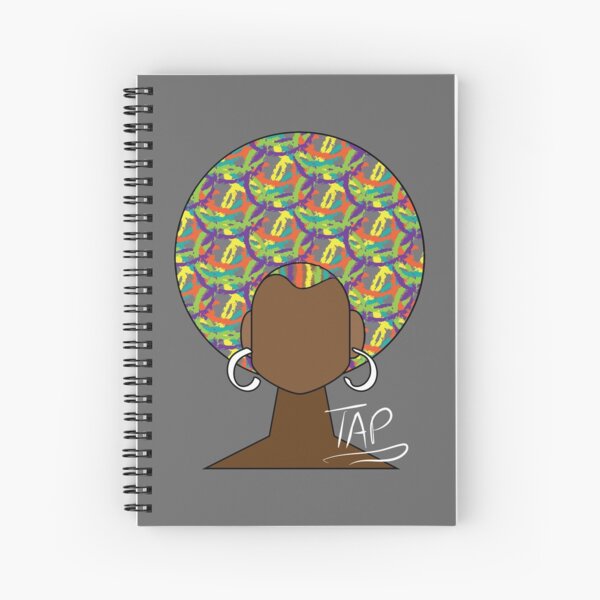 Colorfro Girl Spiral Notebook