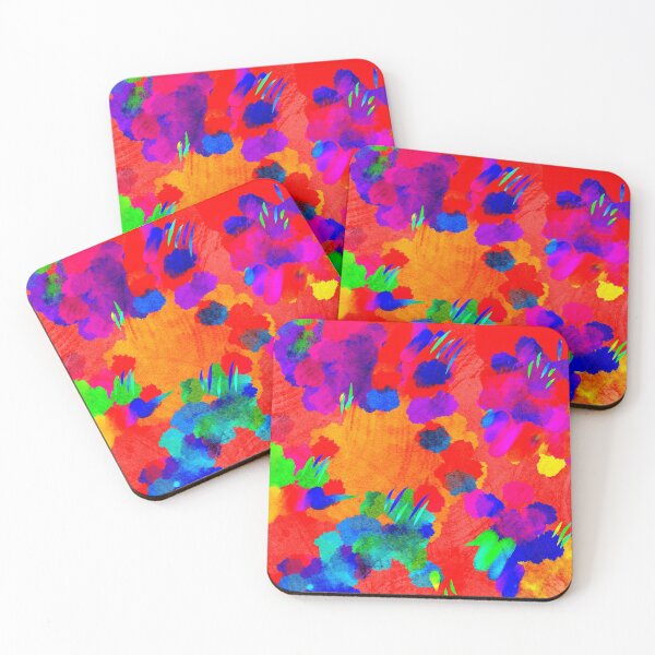 Item preview, Colorful Blur Crayon Grunge Watercolor Pattern designed and sold by digitalvintage.
