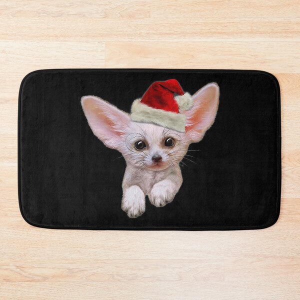 Item preview, Fox Puppy In Christmas Santa Hat Funny Foxes Lover  designed and sold by MagicJohnson22.