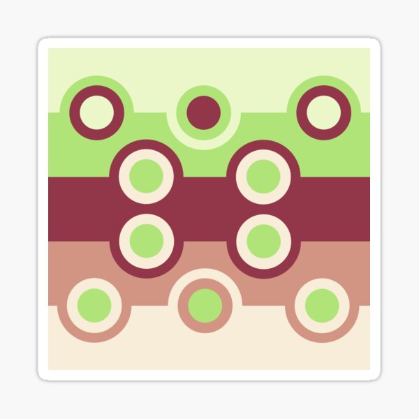 Abstract Sticker
