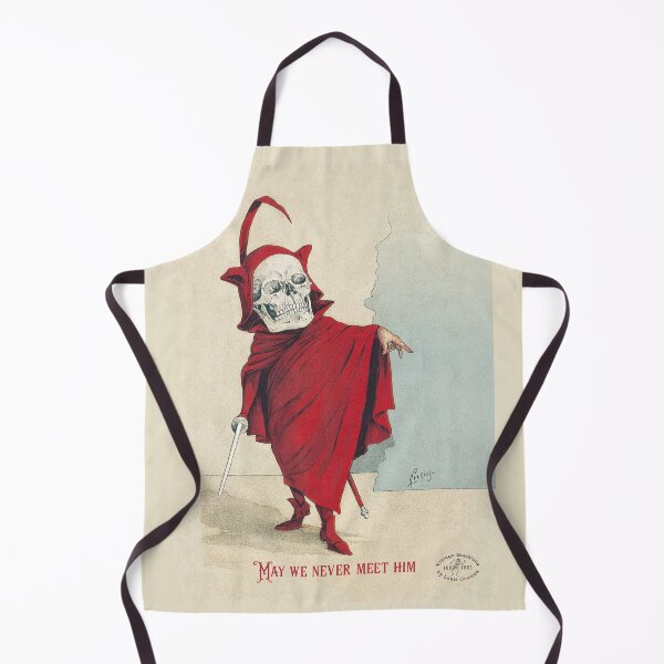 Item preview, Funny Bones: Devil "May we never meet him" designed and sold by ebrawne.