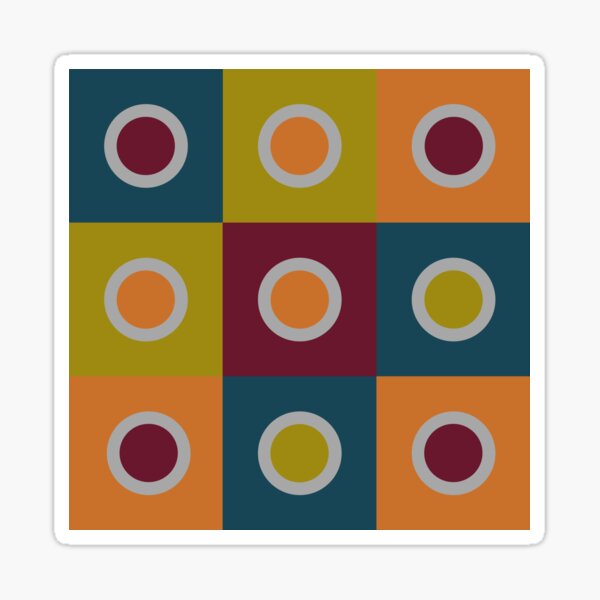Abstract Sticker
