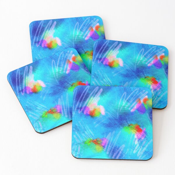 Item preview, Colorful Blur Crayon Grunge Watercolor Pattern designed and sold by digitalvintage.