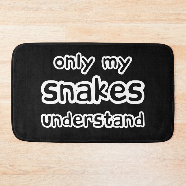 Item preview, Only My Snakes Understand designed and sold by LoveLifeRandom.