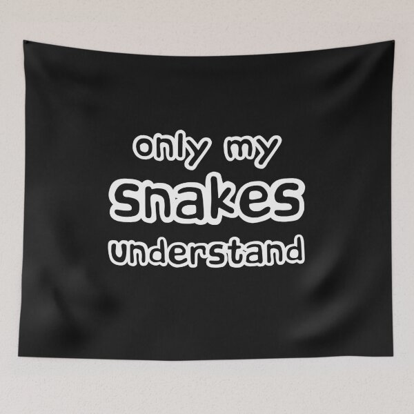 Item preview, Only My Snakes Understand designed and sold by LoveLifeRandom.