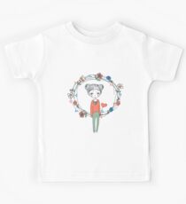 hand-drawn Love Kids Tee