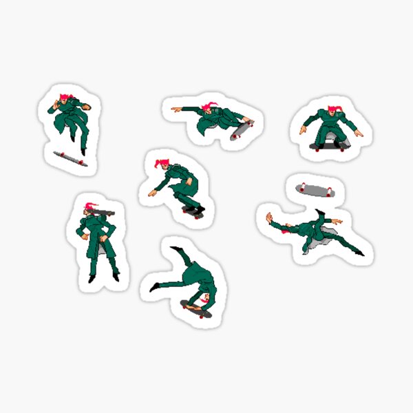 Skater Kakyoin Sticker