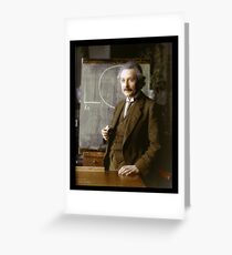 Albert Einstein, 1921 Greeting Card