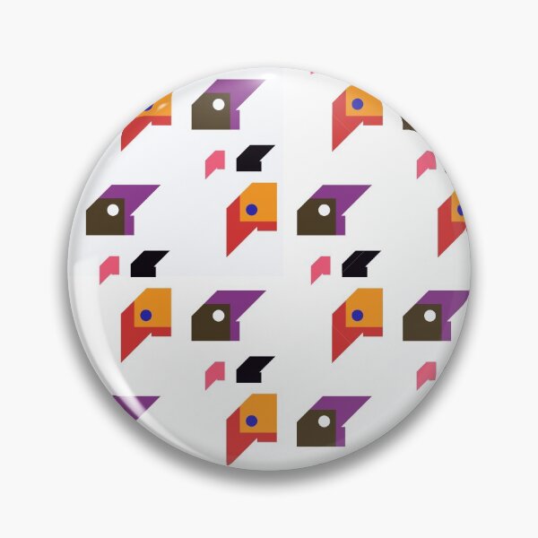 Item preview, Geometric Birds of Raven and Eagle designed and sold by Rechronicle.