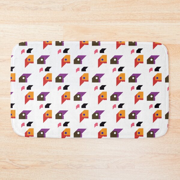 Item preview, Geometric Birds of Raven and Eagle designed and sold by Rechronicle.
