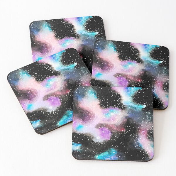 Item preview, Red Star Watercolor Galaxy designed and sold by Lady-Lilac.