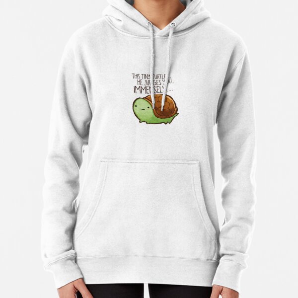 tiny turtle merch hoodie