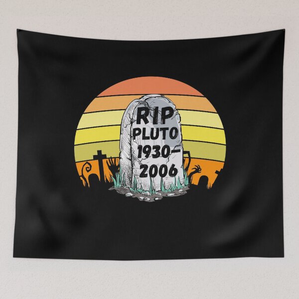 Item preview, LAB TECH VINTAGE RETRO GRAVEYARD HALLOWEEN SUNSET RIP PLUTO FUNNY Space Science designed and sold by Hippiesole.