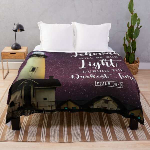 Item preview, Jehovah is our light Psalm 36:9 designed and sold by KA DESIGNS.